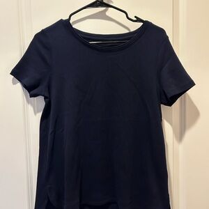 Talbots Classic Navy Blue T-Shirt